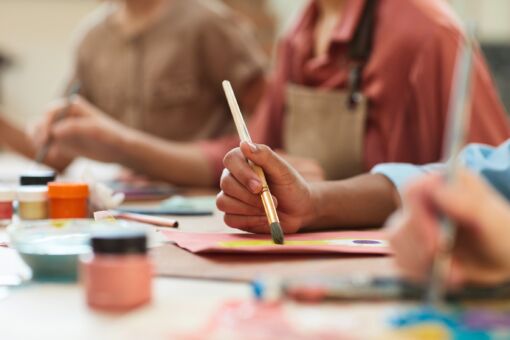 Schilderij maken en exposeren (2 -12 jaar)