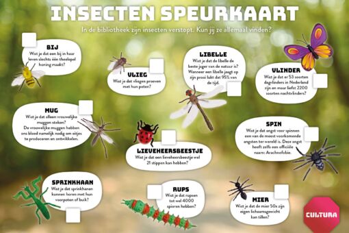 Insecten spotten in de bieb (alle vestigingen)
