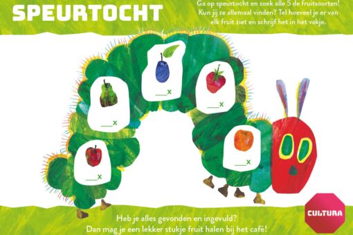 Speurtocht Rupsje Nooitgenoeg (alle vestigingen)